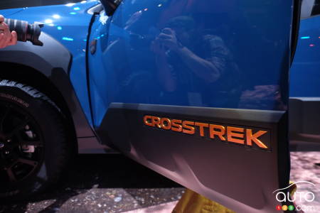 2024 Subaru Crosstrek Wilderness, badging